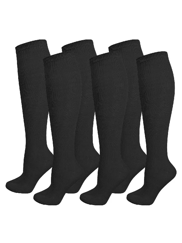Daily Special Bundled 6 Pack Lot Knee High Socks For Women