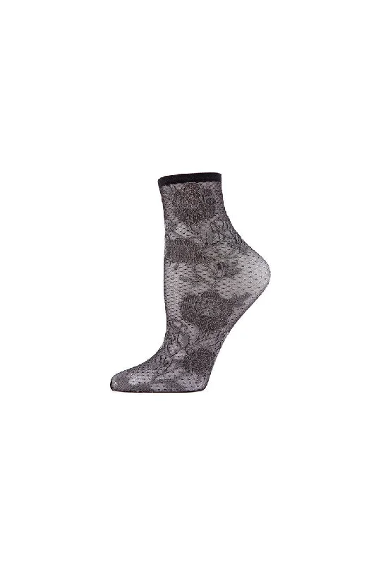 Weekend Discounts to Love Chantilly Sheer Shortie Socks
