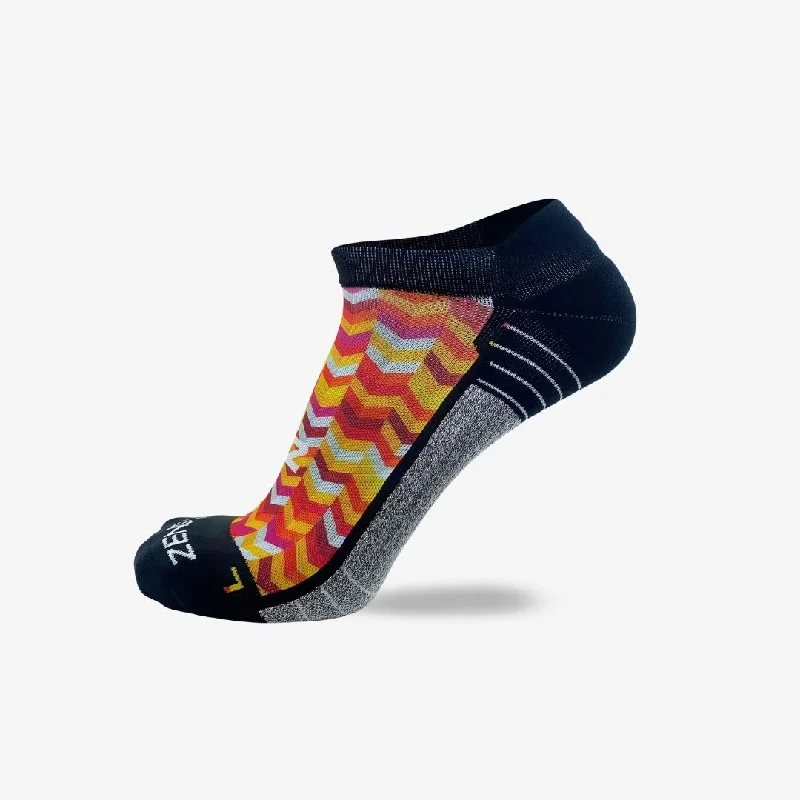 Weekend Offers That Excite Chevrons Running Socks (No Show)