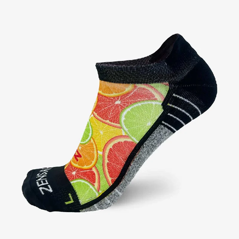Overstock Sale Citrus Running Socks (No Show)