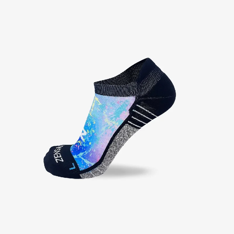Weekend Bargains to Celebrate Color Splatter Running Socks (No Show)