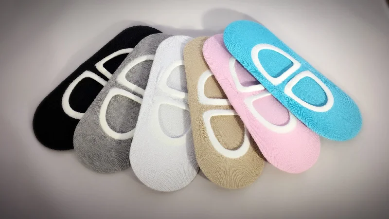 Weekend Savings Galore Comfy, 6 Pairs Cute Nonslip No Show Women Socks