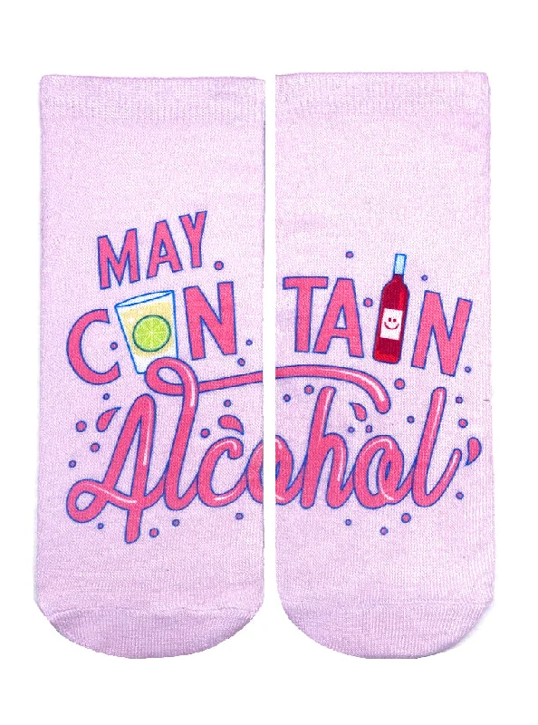 Weekend Extravaganza: Shop Now May Contain Alcohol Ankle Socks