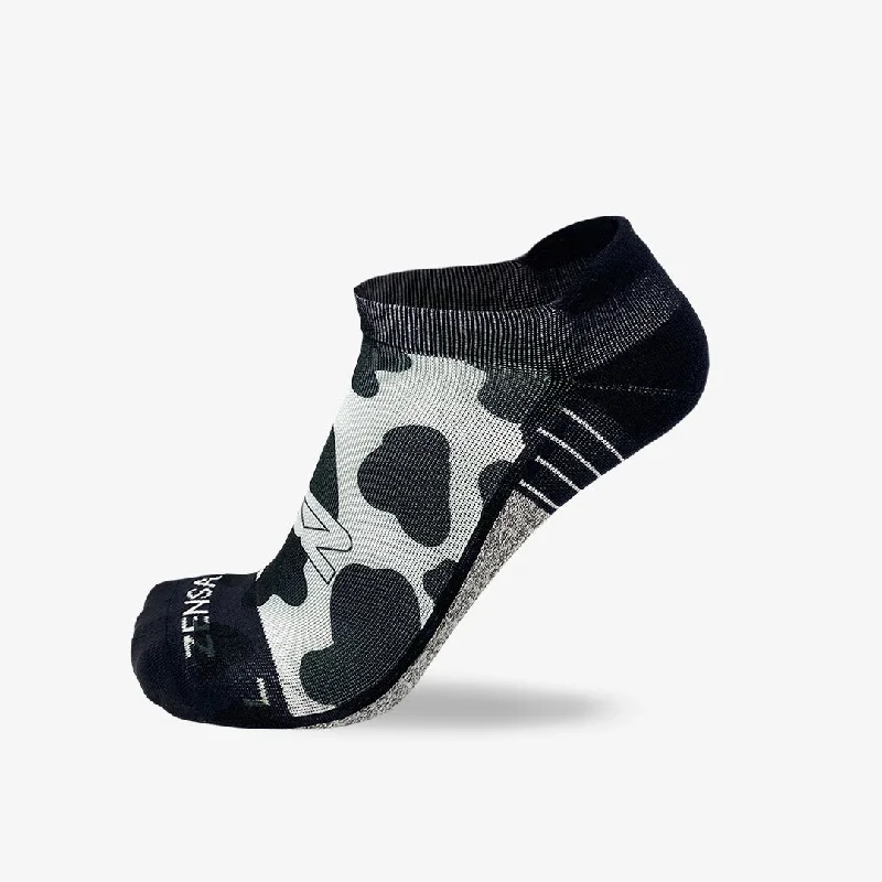 Weekend Offers That Impress Cow Print Running Socks (No Show)