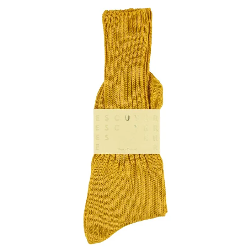 Year-End Deals Crew Socks - Mustard