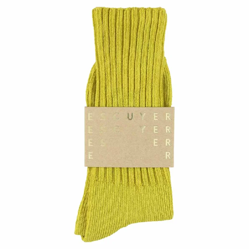 Great Deal Crew Socks - Yellow