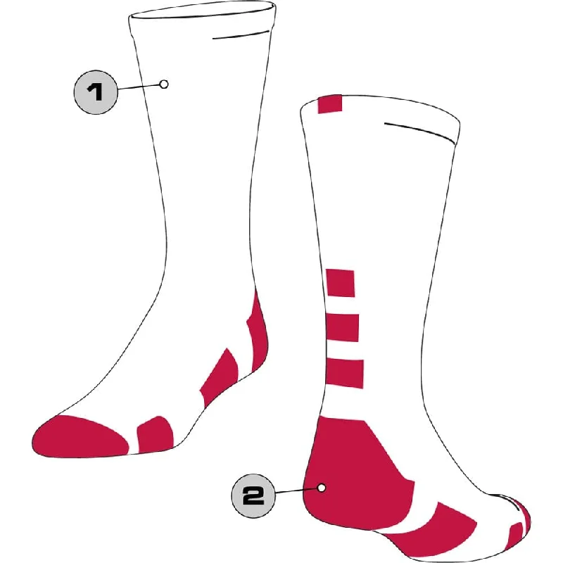 Weekend Savings Fiesta Custom Crew Socks - Baseline