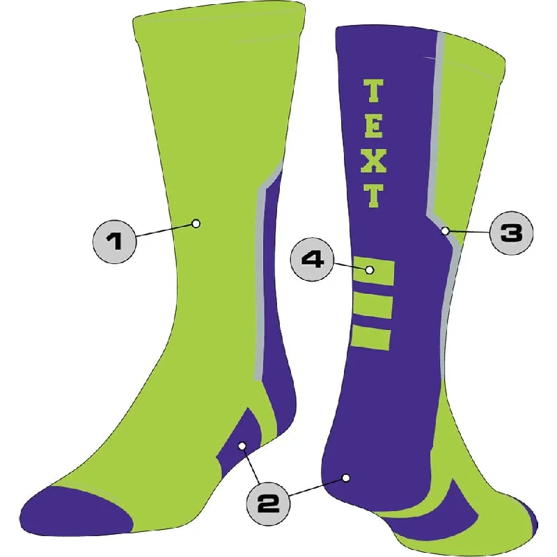 Weekend Discounts to Love Custom Crew Socks - Perimeter 2.0