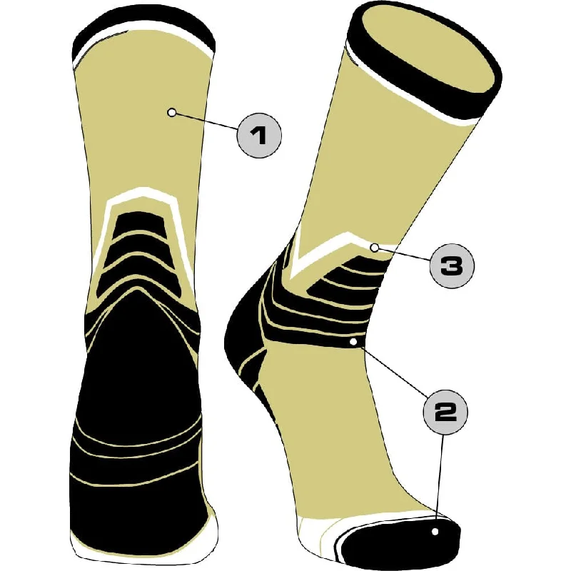 Weekend Specials to Relish Custom Crew Socks - Victory
