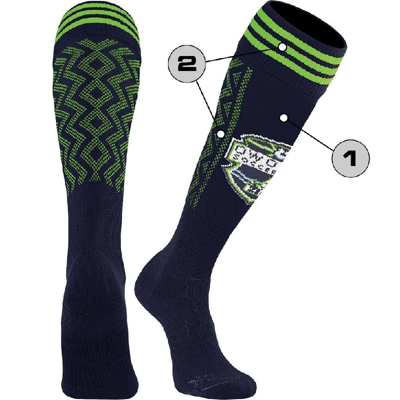 Deal Alert Custom Soccer Socks - Air Striker Striped