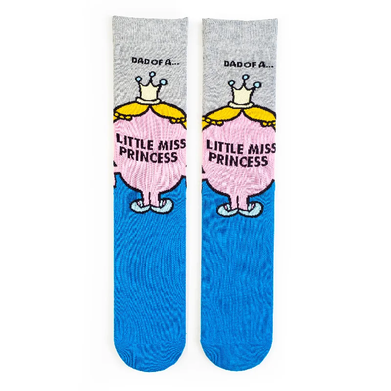 Take Advantage Dad of a Little Miss Princess Adult Socks