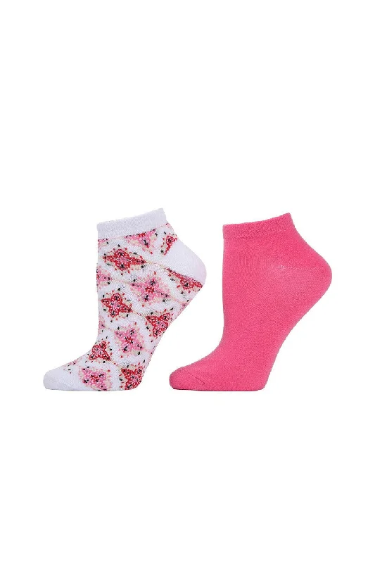 Weekend Specials to Delight Diamond Socks - 2 Pair Pack