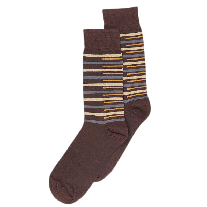Weekend Offers That Tempt Eminent Men's  Socks - Coffee