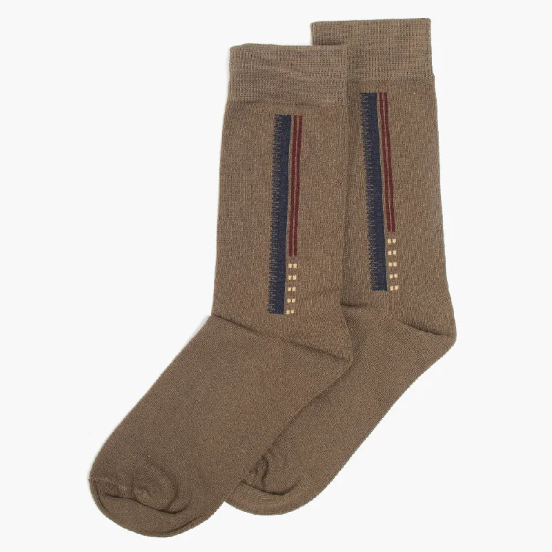 Weekend Price Cuts Galore Eminent Men's Lycra Socks - Brown