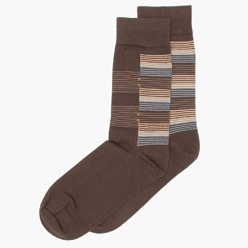 Weekend Bargains to Love Eminent Men's Lycra Socks - Dark Brown