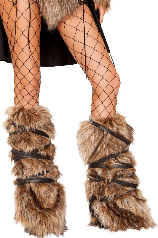 Weekend Bargains to Savor Faux Fur Viking Legwarmers