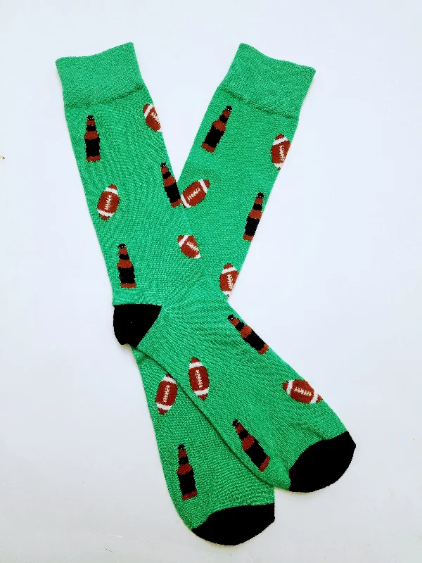 Weekend Specials to Love Football Beer Crew Socks