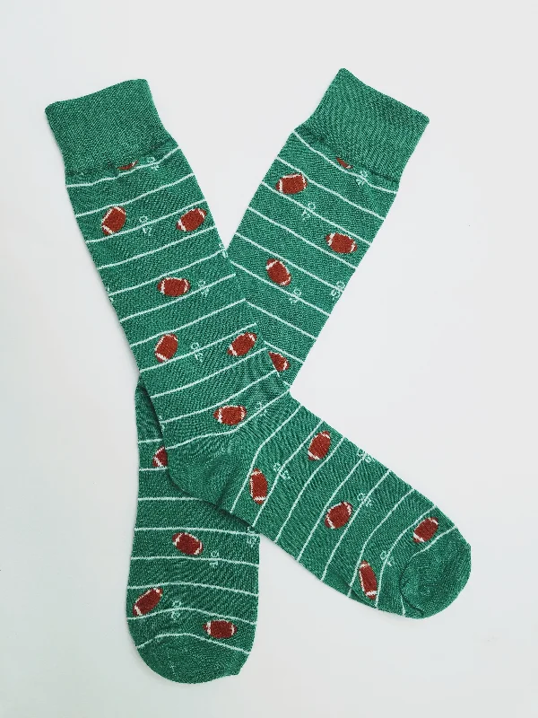 Weekend Special Football Crew Socks