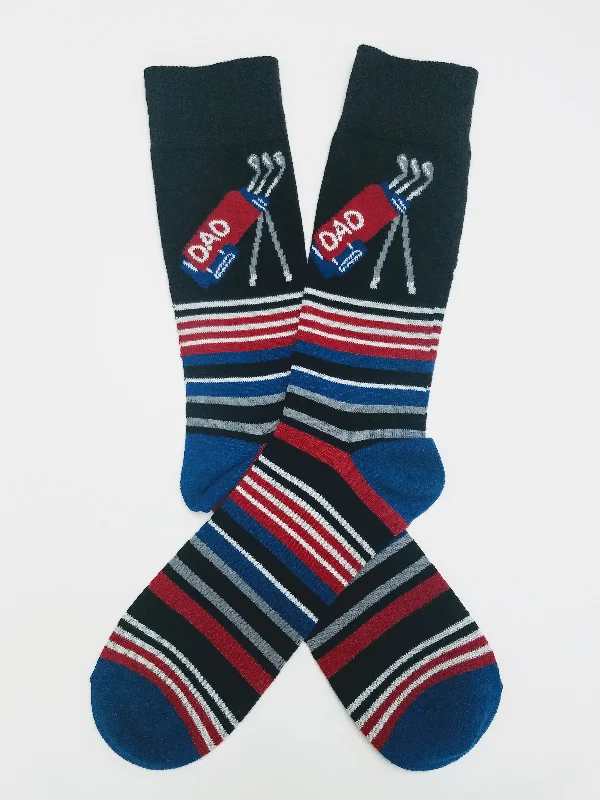 Act Now Golf Dad Crew Socks