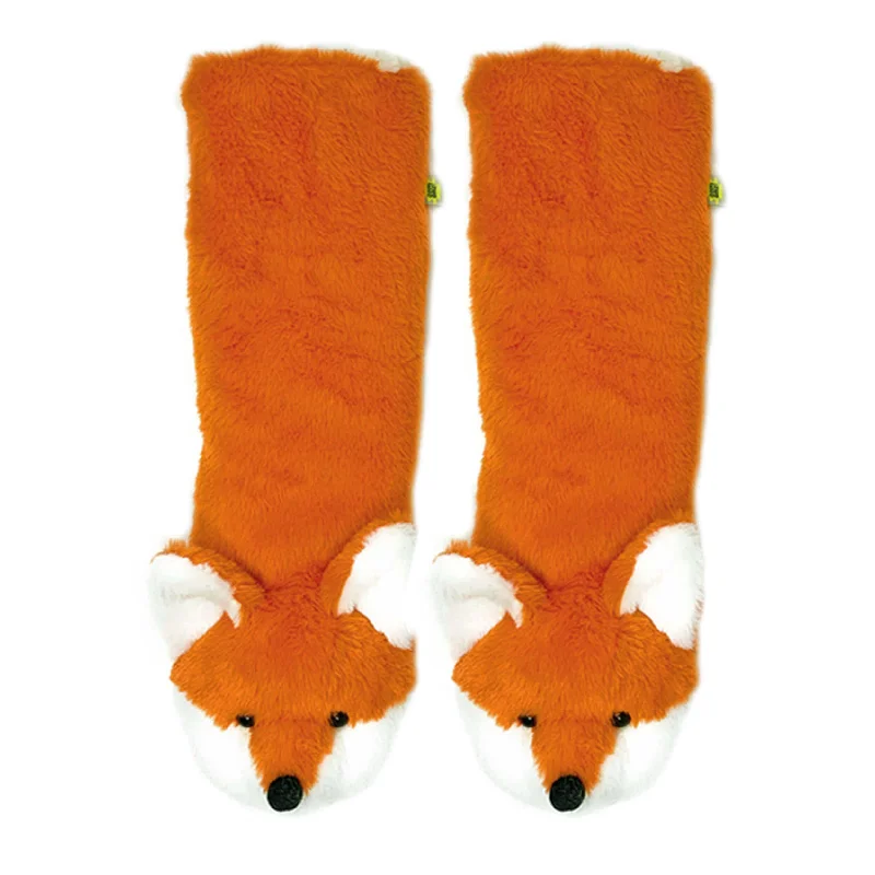 Now Available Fox Sakes Plush Slipper Socks