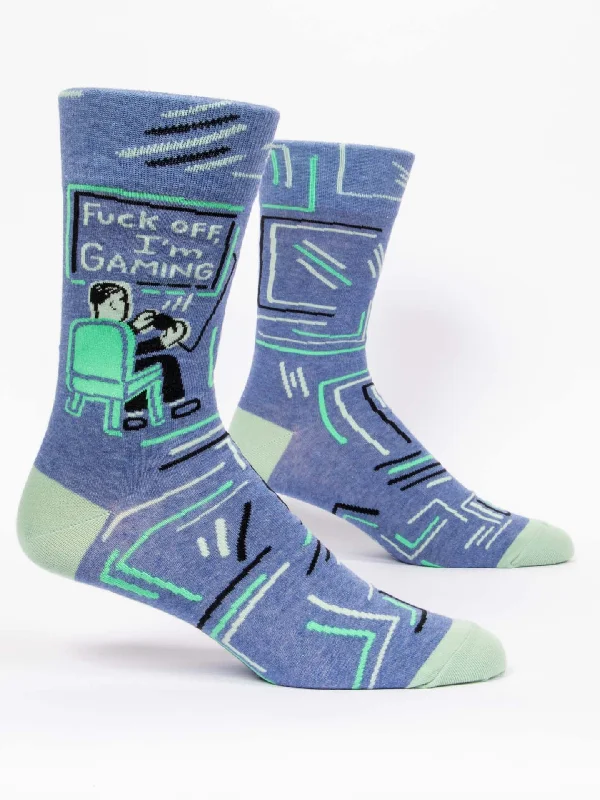 Shop the Weekend Away Fuck Off, I'm Gaming M-Crew Socks