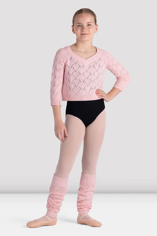 Weekend Deal Girls Della Knit Leg Warmers