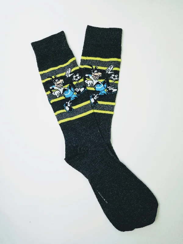 Time-Sensitive Goofy Soccer Crew Socks
