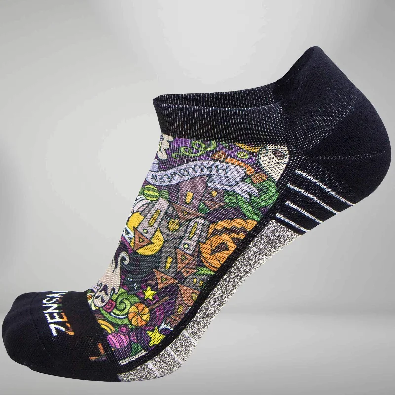 Great Bargain Halloween Collage Socks (No Show)