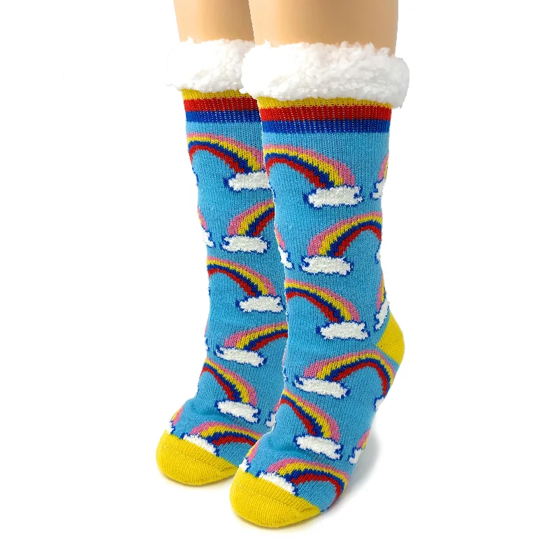 Midnight Madness Happy Days Slipper Socks
