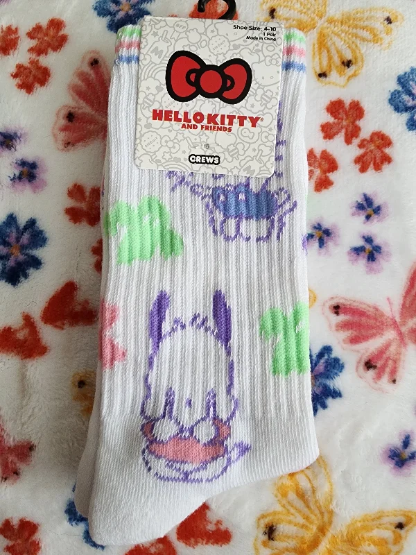 Can't Beat Hello Kitty and Friends Crew Socks