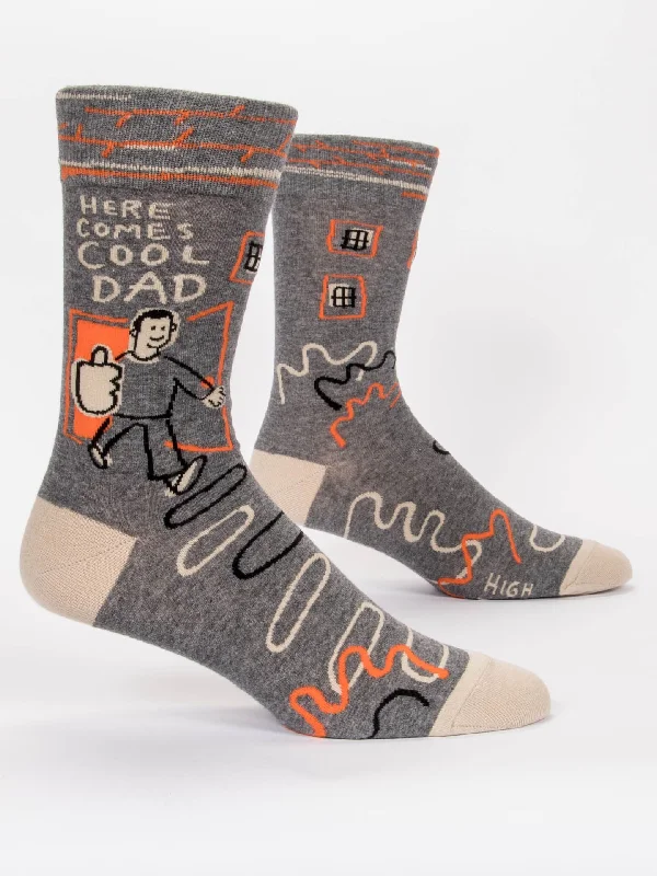 Weekend-Only Price Drops Here Comes Cool Dad M-Crew Socks
