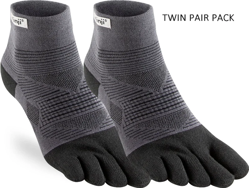 Deep Savings Injinji Lightweight Mini Crew Performance Toe Socks Twin-Pack (INJ-LW-MC-TWIN)