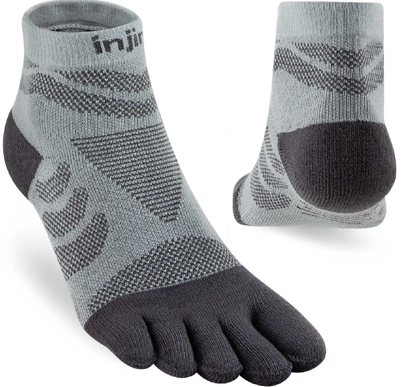 Stock Up Injinji Women's Mid-Weight Ultra-Run Mini-Crew Toe Socks (INJ-WULTRA-MC)