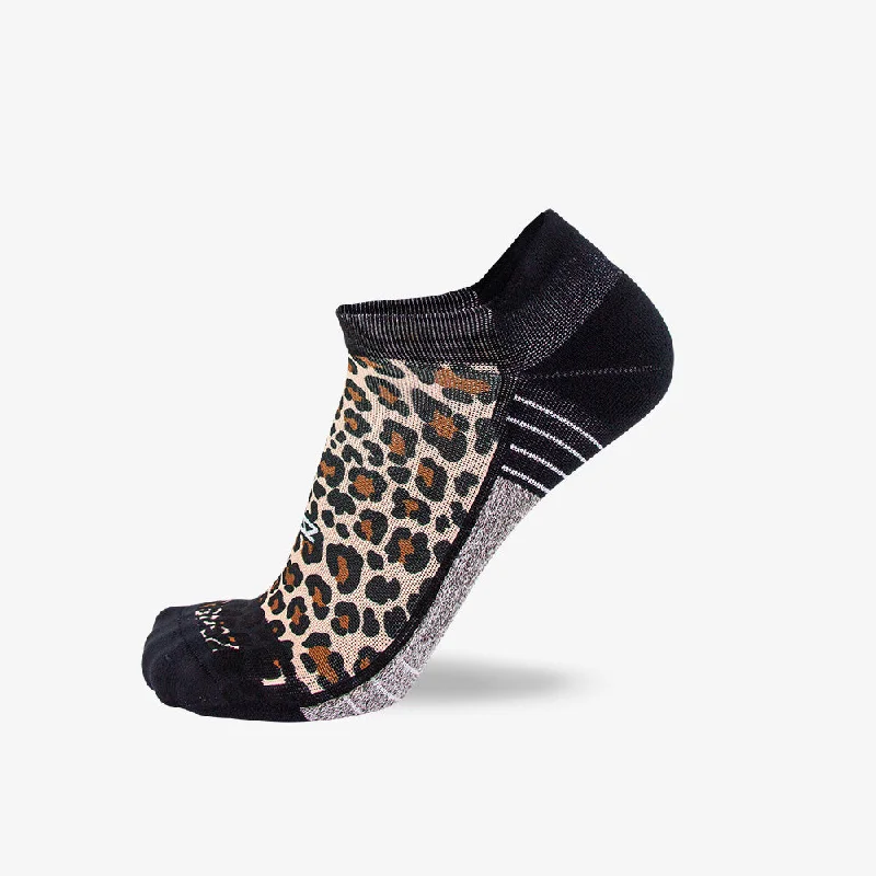 Weekend Savings Bonanza Leopard Running Socks (No Show)