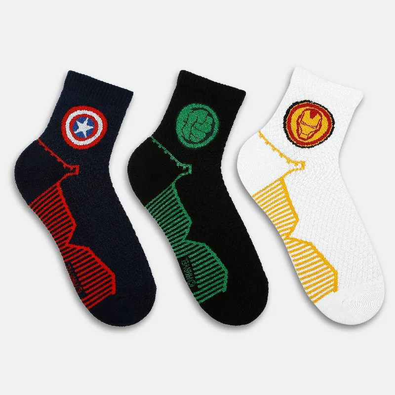 Low Price Marvel Themed Sporty Socks for Men & Kids