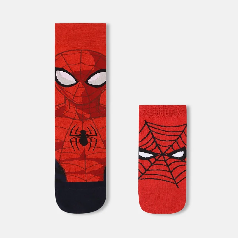 Midnight Madness Men’s Marvel Themed Crew & Ankle Socks