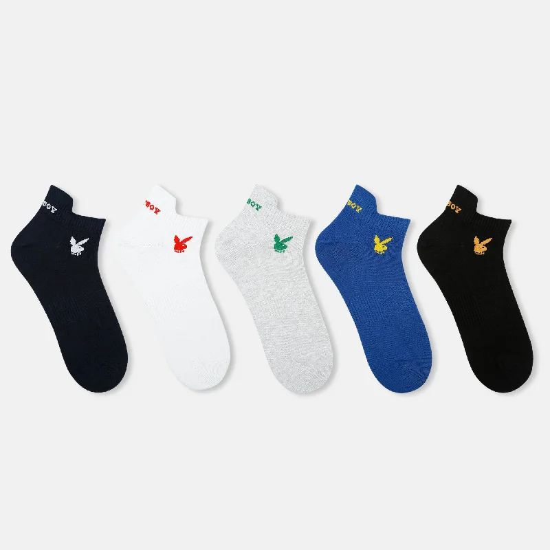 Quick Deals Men’s Playboy Themed Ankle Socks