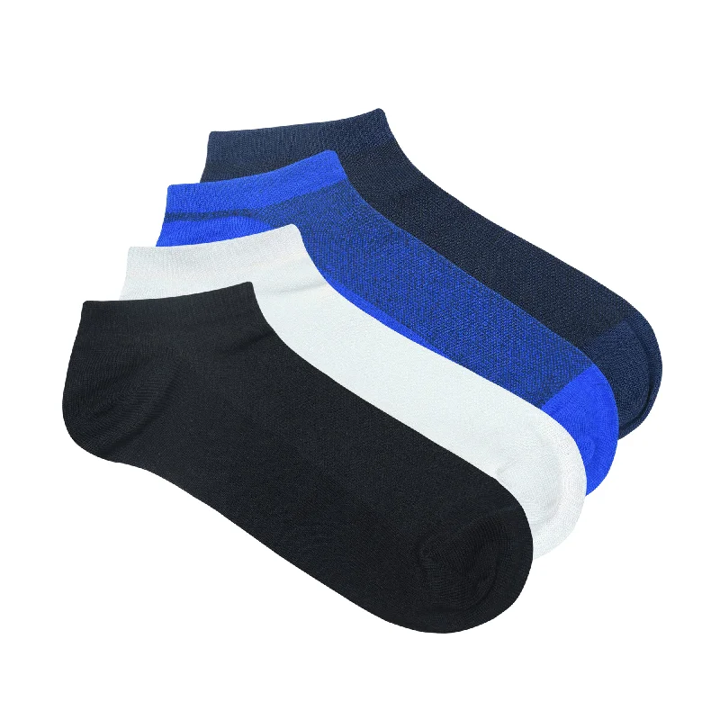 Sale Alert Men's Bamboo Ankle Length Socks (4 Pair)