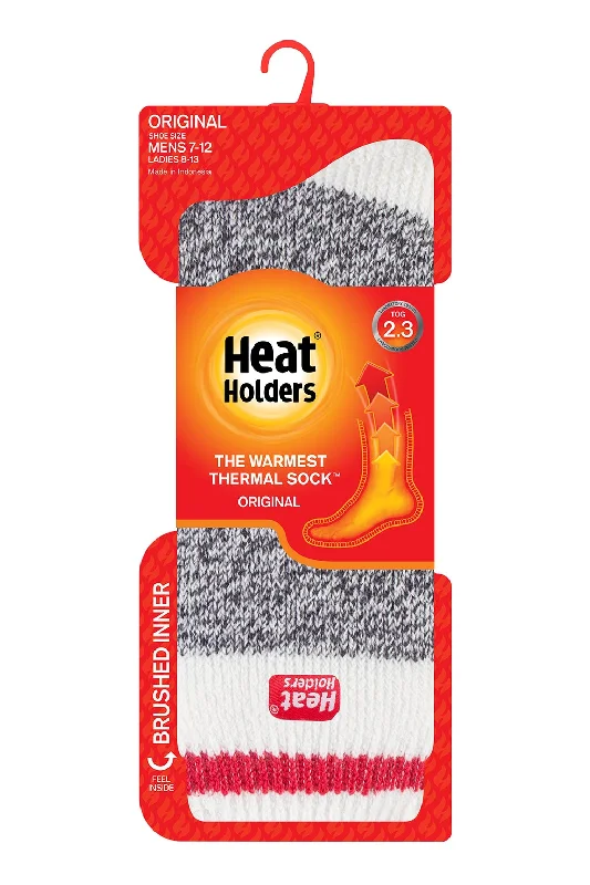 Weekend Discounts Worth Grabbing Men's Jeffrey ORIGINAL™ Cream Block Twist Crew Socks