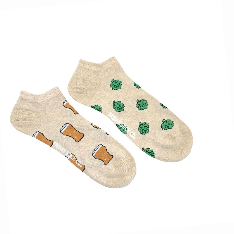 Weekend Deals to Make You Smile Men's Hops & Beer Ankle Socks