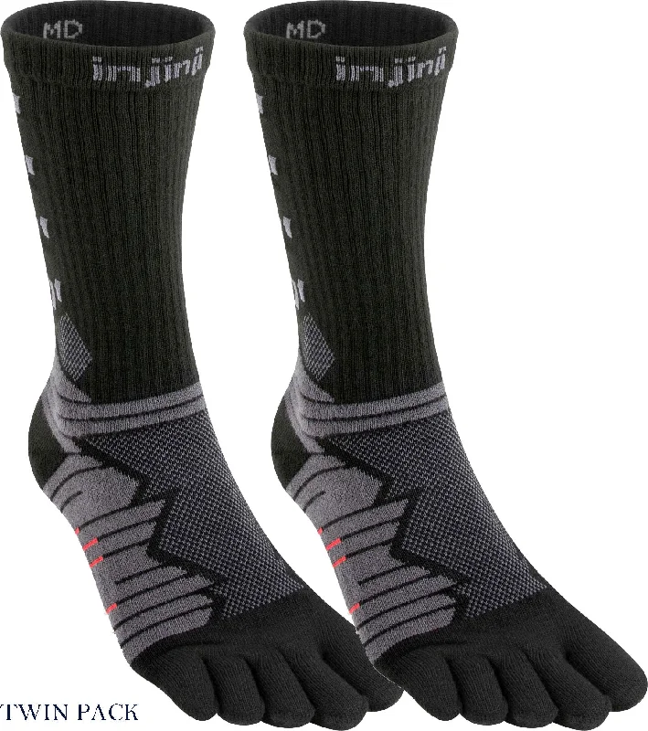 Price Drop Men's Injinji Mid-Weight Ultra-Run Crew Length Toe Socks TWIN PACK (INJ-ULTRA-CREW-TWIN) Price Drop Men's Injinji Mid-Weight Ultra-Run Crew Length Toe Socks TWIN PACK (INJ-ULTRA-CREW-TWIN)