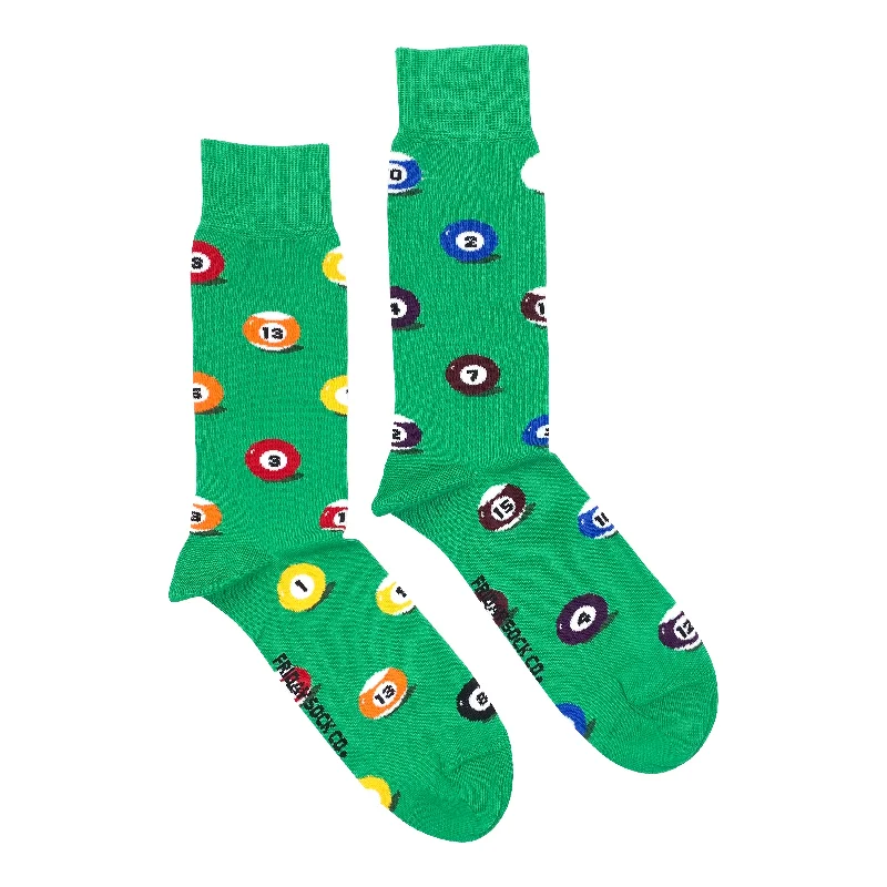 Act Fast Men's Pool Table Socks