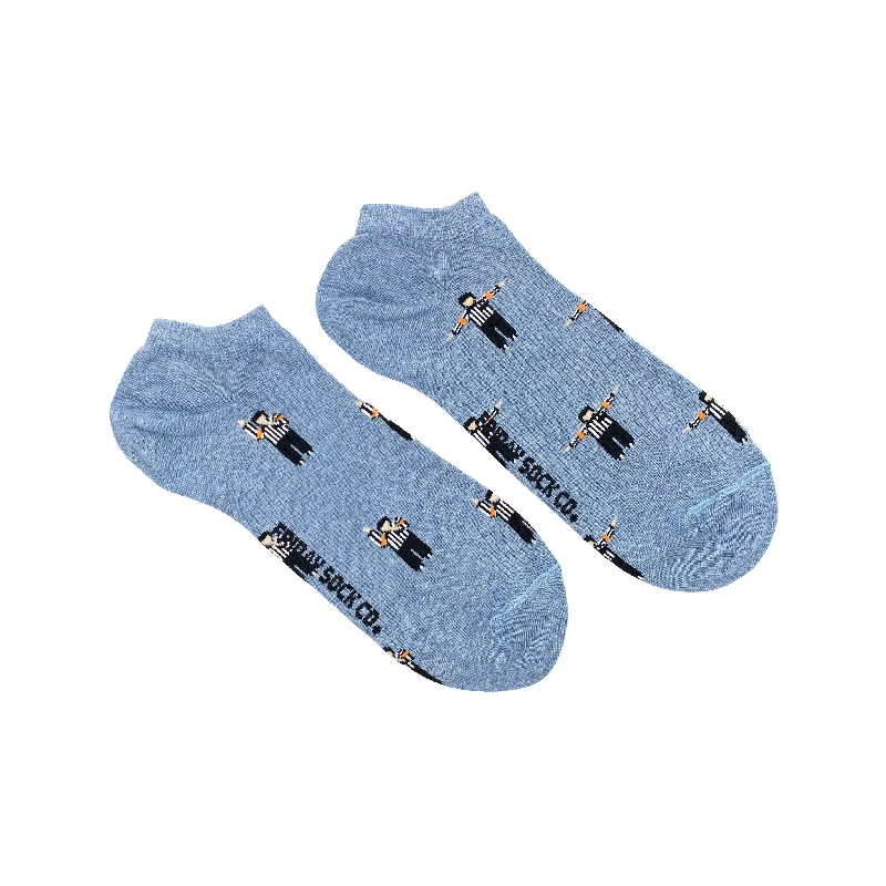 Weekend Deals That Dazzle Men's Referee Ankle Socks