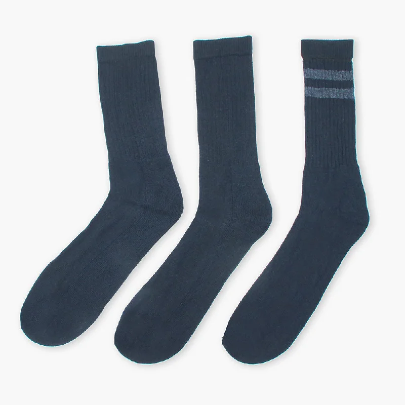 Can't Resist Men's Sport Sock Pack of 3 - Black