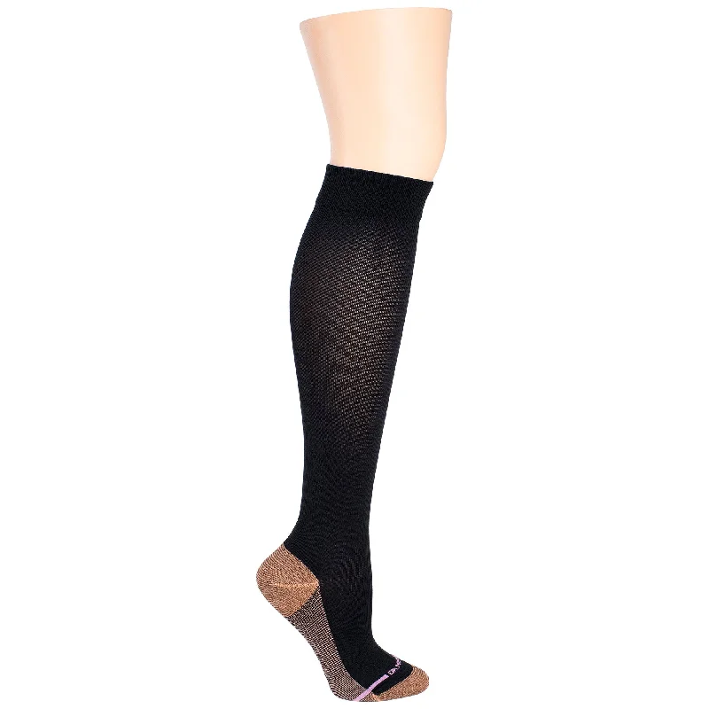 Deal Alert Solid Copper Infused | Knee-High Compression Socks For Women