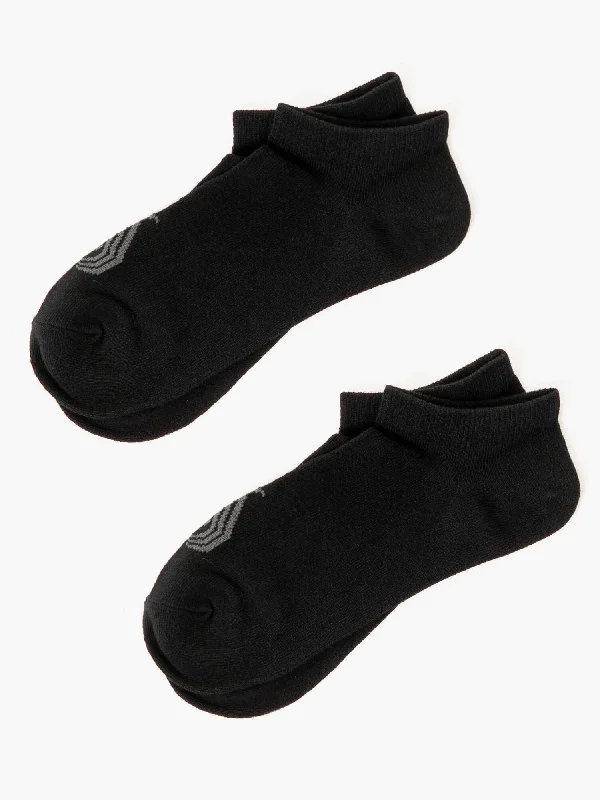 Weekend Savings Bonanza No Show Socks - Black