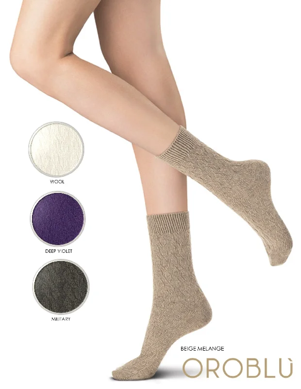 Discount Mania Oroblu Gwen Wool/Alpaca Sock VOBFCB30S