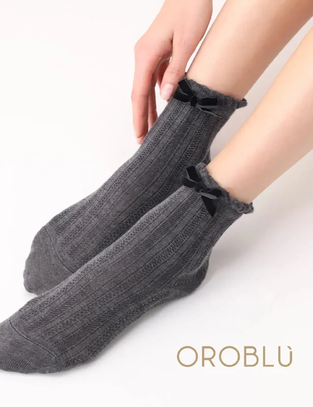Weekend Deals That Sparkle Oroblu Papillion Sock Black VOBC67933