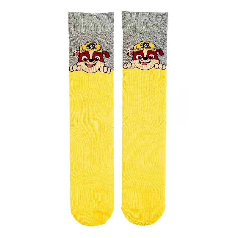 Low Price Paw Patrol Rubble "Dad" Adult Socks