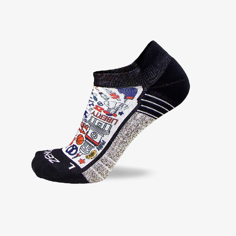 Discount Mania Philadelphia Socks (No Show)
